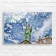 Iconic Statue of Liberty New York Canvas Print