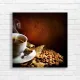 Aromatic Coffee & Cinnamon Cozy Vibes Canvas Print