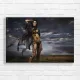 Autumn Muse Body Art Canvas Print