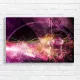 Abstract Cyberpunk Swirls Canvas Print