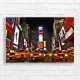 Times Square NYC Yellow Cab Canvas Print