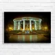 Monumental Rotunda Night View Canvas Print