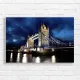 Tower Bridge Night London Skyline Canvas Print