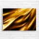 Liquid Gold Flow Abstract Modern Art Canvas Print