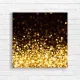 Luxury Gold Bokeh Wall Art Canvas Print