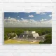 Mayan Pyramids & Jungle Canvas Print