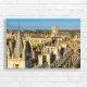 Majestic Architecture Cityscape Canvas Print