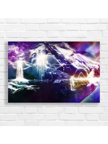 Surreal Arctic Adventure Canvas Print