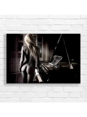 Artistic Piano Serenade Canvas Print