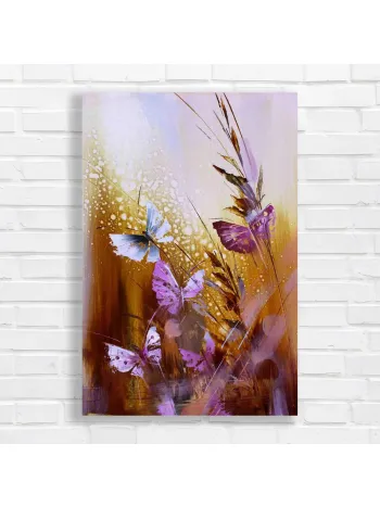Whispers of Spring Butterfly Canvas Print