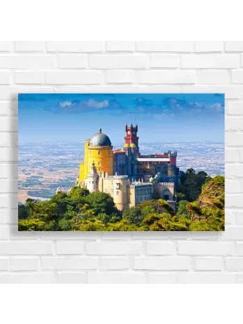 Pena Palace Portugal Fairytale Castle Canvas Print