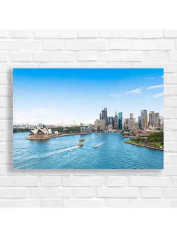Sydney Opera House Skyline Canvas Print